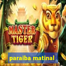 paraiba matinal